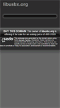 Mobile Screenshot of libusbx.org